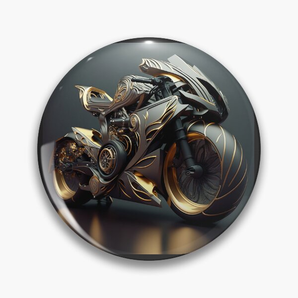 Item preview, Capture the Beauty of the Golden Motorbike: A High-Quality Photography Collection  designed and sold by beben76.