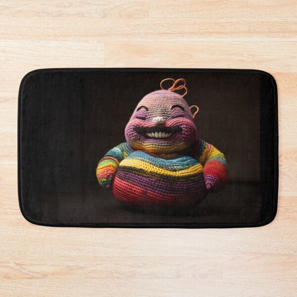 Aperçu de l'œuvre Knitted Laughing Buddha créée et vendue par wilkie1990.