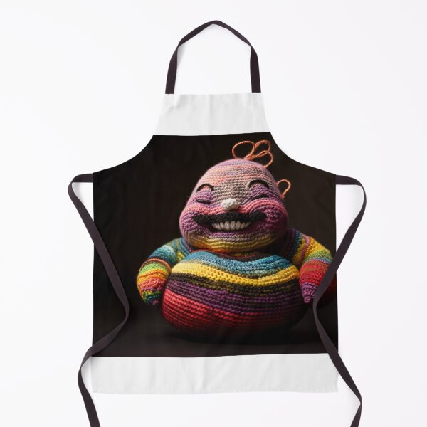 Aperçu de l'œuvre Knitted Laughing Buddha créée et vendue par wilkie1990.