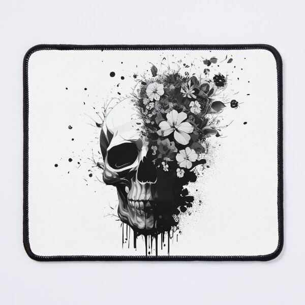Item preview, Floral Skull designed and sold by Swags.