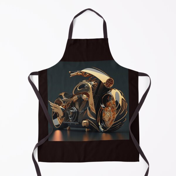 Item preview, The Gold Motorcycle Art Collection: Unique T-shirts and Sweaters for Classy Style designed and sold by beben76.