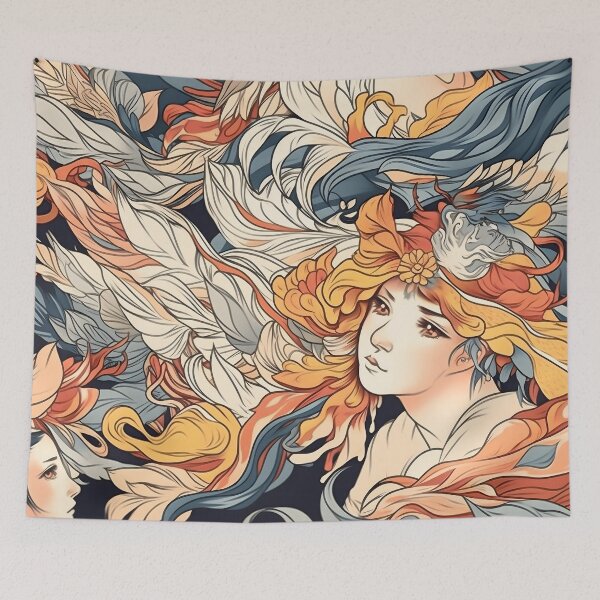 Artikelvorschau, Abstract Feather Pattern entworfen und verkauft von Seetears.