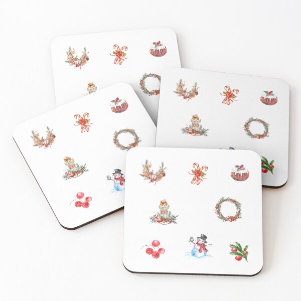 Item preview, Watercolor Vintage Christmas  designed and sold by silviaol.