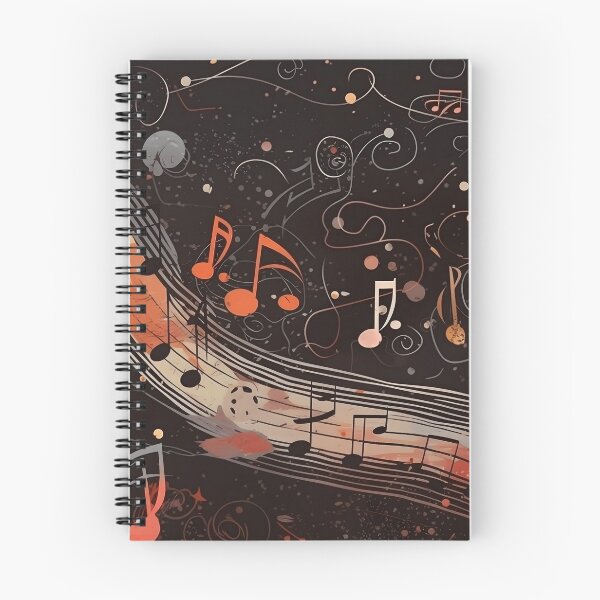 Item preview, Abstract Musical Notes Pattern designed and sold by Seetears.