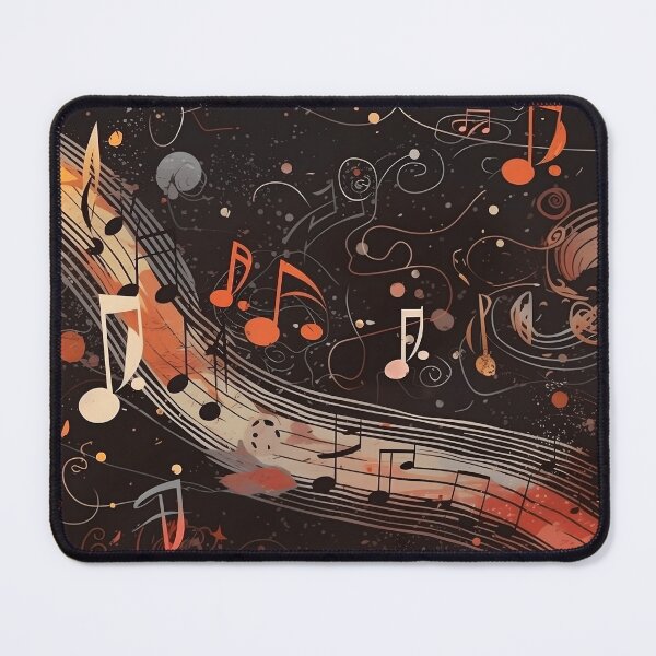 Item preview, Abstract Musical Notes Pattern designed and sold by Seetears.