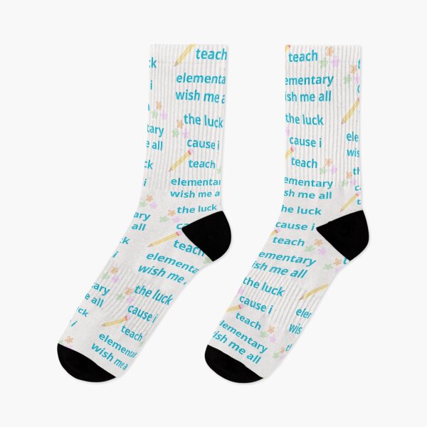 Item preview, Wish Me All The Luck Cause I Teach Elementary  designed and sold by Simo0455.
