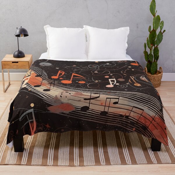 Item preview, Abstract Musical Notes Pattern designed and sold by Seetears.