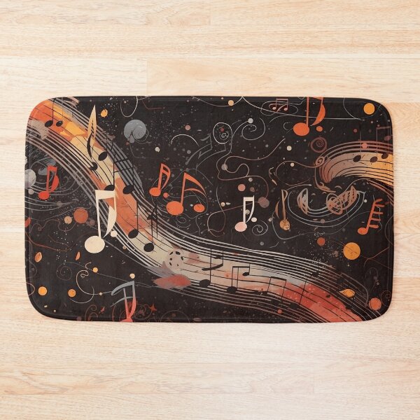 Item preview, Abstract Musical Notes Pattern designed and sold by Seetears.