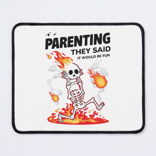 Item preview, Parenting They Said It Would be Fun Funny Parenting designed and sold by Uppercase Tees.