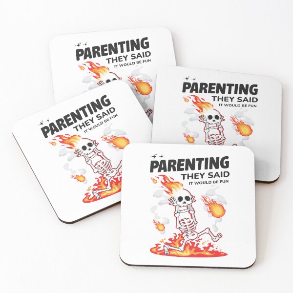 Item preview, Parenting They Said It Would be Fun Funny Parenting designed and sold by Uppercase Tees.