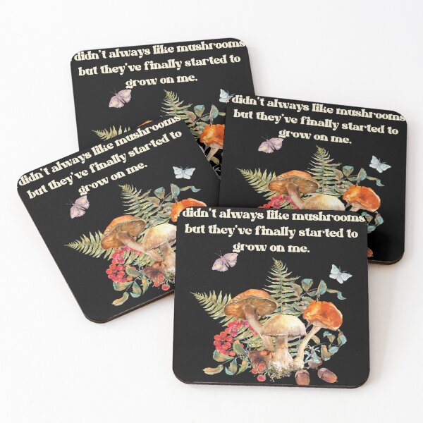 Item preview, Funny Mushrooms Pun, Floral Fungi, Floral Mushroom designed and sold by Lumia Creations.