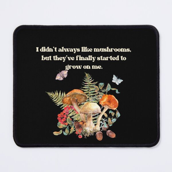 Item preview, Funny Mushrooms Pun, Floral Fungi, Floral Mushroom designed and sold by Lumia Creations.