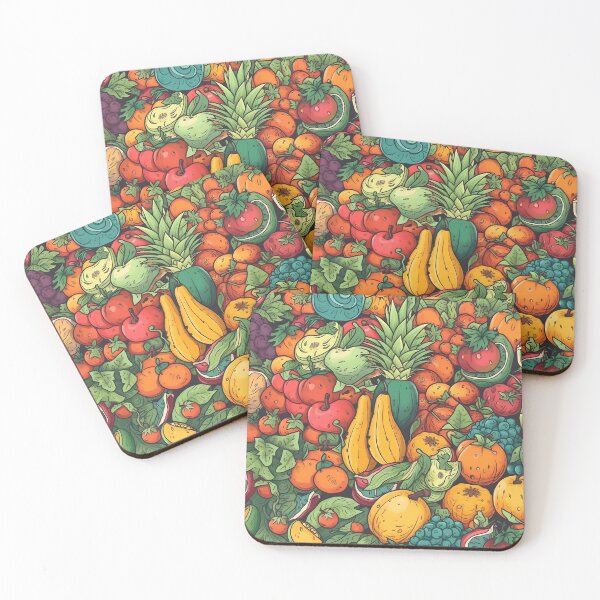Artikelvorschau, Vegetable and Fruit Pattern entworfen und verkauft von Seetears.