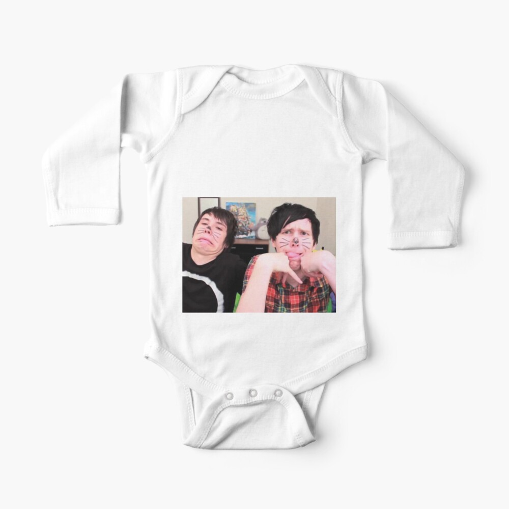 Dan And Phil Youtube Channel Baby One Piece By Prodesigner2 Redbubble