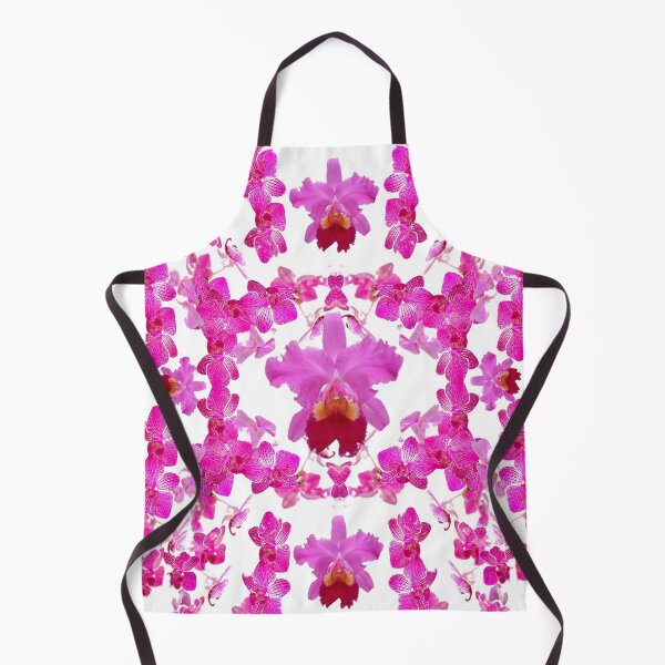 Item preview, ABSTRACT GEOMETRIC FUCHSIA-PINK ORCHID PATTERNS ART designed and sold by sharlesart.