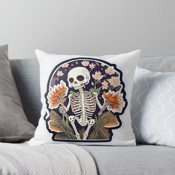 Item preview, Cute Fantasy Skeleton Sticker designed and sold by YassCreative.