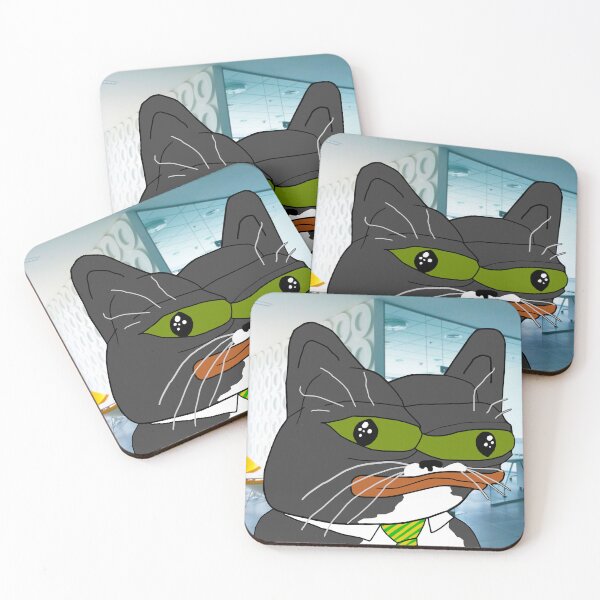 Item preview, Rare business cat Pepe designed and sold by Slav-Art.