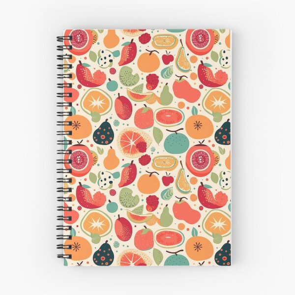 Item preview, Elegant Fruit Pattern Seamless Colorful Fruit Motif V3 designed and sold by Family Journey with God.