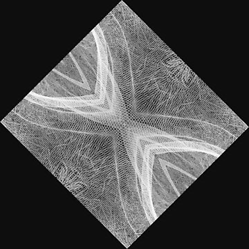 Artwork thumbnail, Square Nets in Black and White by Adelaide artist Avril Thomas at Magpie Springs by MagpieSprings