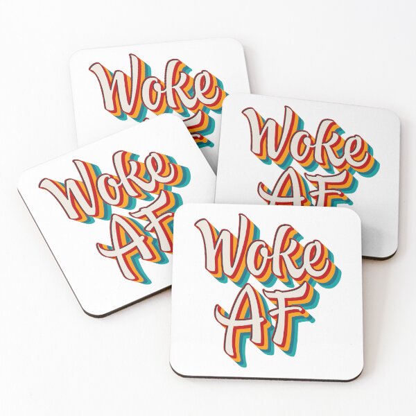 Item preview, Woke AF designed and sold by Texterns.