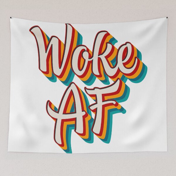 Item preview, Woke AF designed and sold by Texterns.