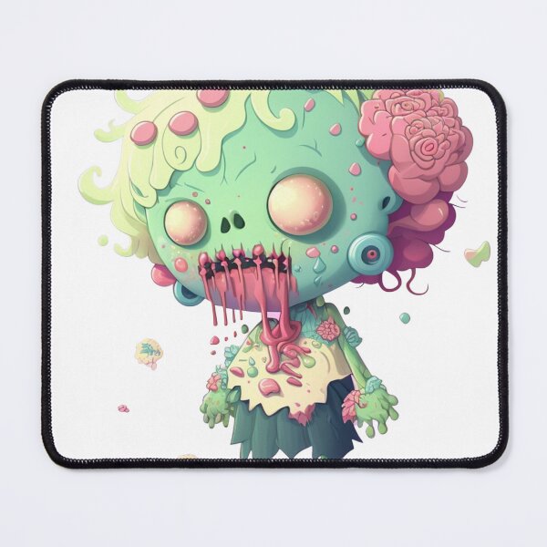 Item preview, Cute Zombie Cartoon | Digital Art | Zombie Art | Pastel Zombie Art designed and sold by cutesykreations.