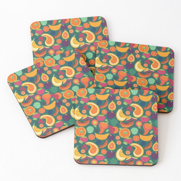 Artikelvorschau, Elegant Fruit Pattern Seamless Colorful Fruit Motif V5 entworfen und verkauft von Family Journey with God.