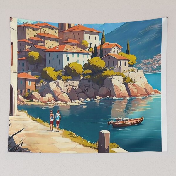 Item preview, Captivating Kastoria: A Glimpse into Greece's Serene Beauty designed and sold by DiShepherd.