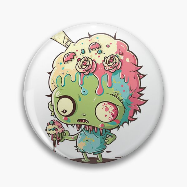 Item preview, Cute Baby Zombie Cartoon | Digital Art | Zombie Art | Baby Zombie Art designed and sold by cutesykreations.