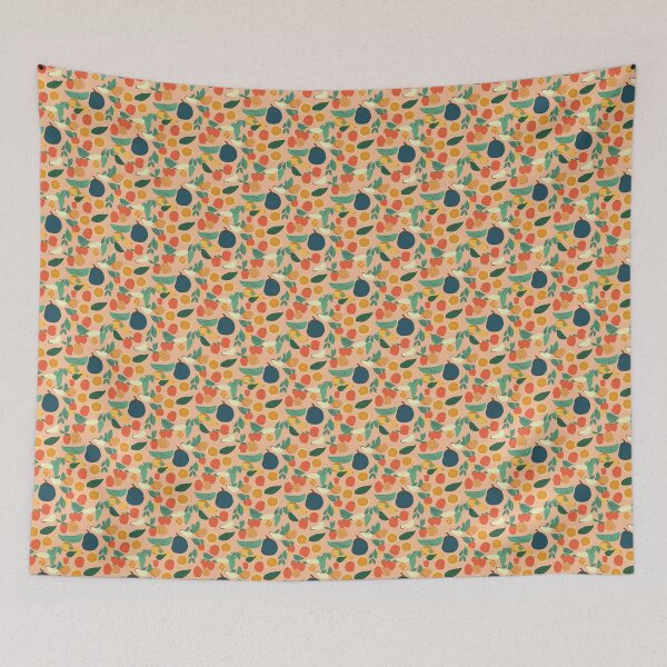 Artikelvorschau, Elegant Fruit Pattern Seamless Colorful Fruit Motif V6 entworfen und verkauft von Family Journey with God.