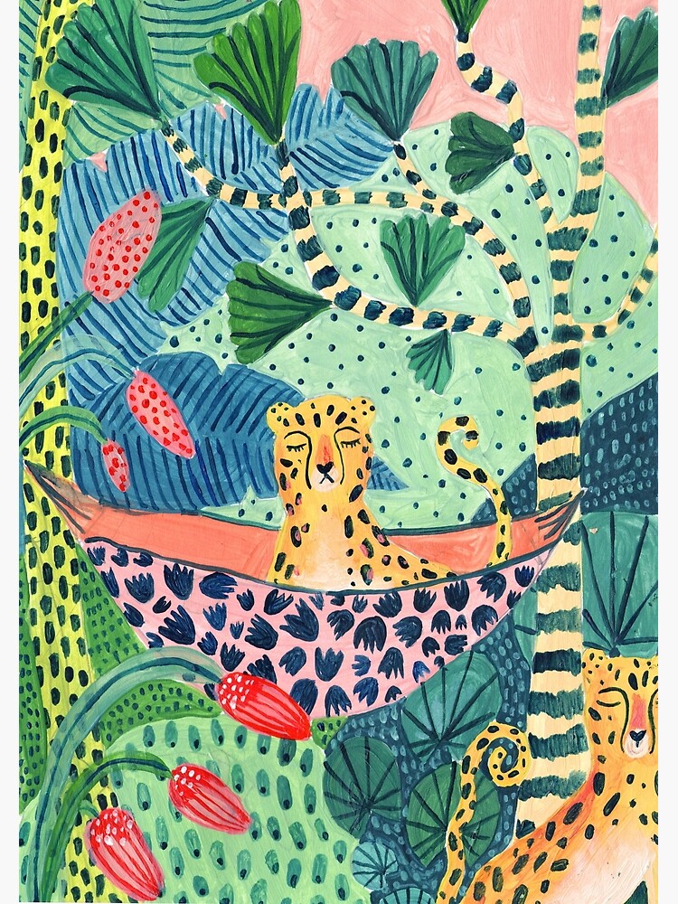 Dormify Leopard Jungle Framed Art