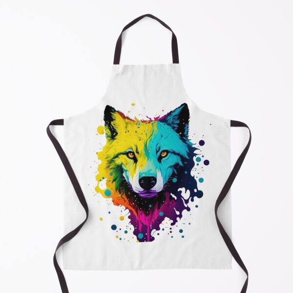 Item preview, Rainbow Wolf designed and sold by Healio2.