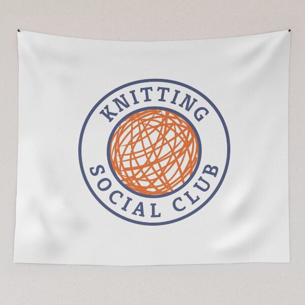 Item preview, Knitters Knitting Social Club designed and sold by whyitsme.