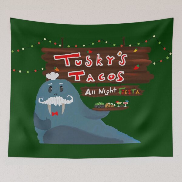 Item preview, Tusky's Tacos designed and sold by DeltaFlapjack.
