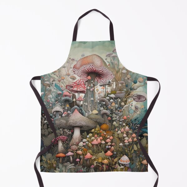 Item preview, Magical Mushroom Field designed and sold by rudekitten.