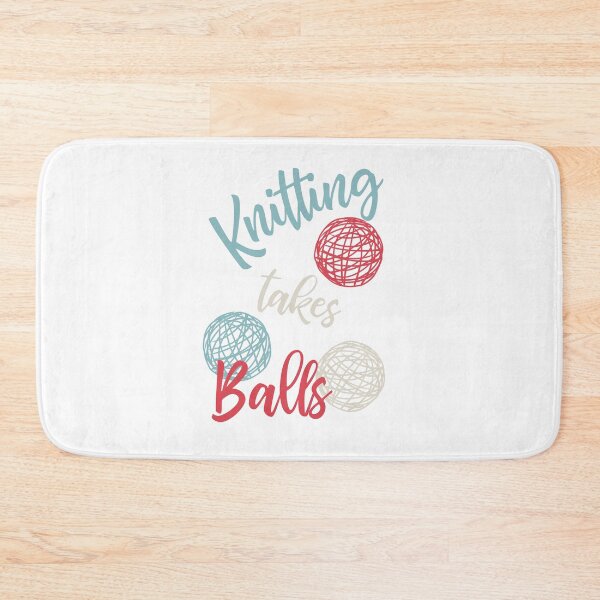 Item preview, Knitting Takes Balls designed and sold by whyitsme.