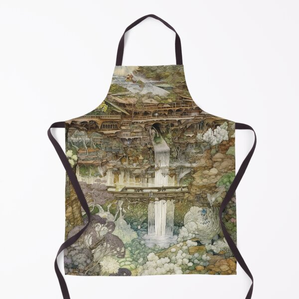 Item preview, Fantasy Water Village designed and sold by rudekitten.