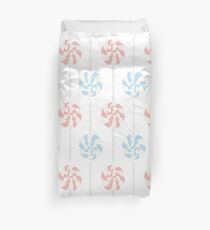 Red & Blue Lollipops Duvet Cover