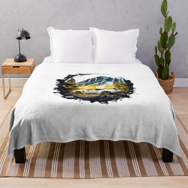 Item preview, Action shot of a white sport car cruising in the mountain 2 designed and sold by Xiangster987.