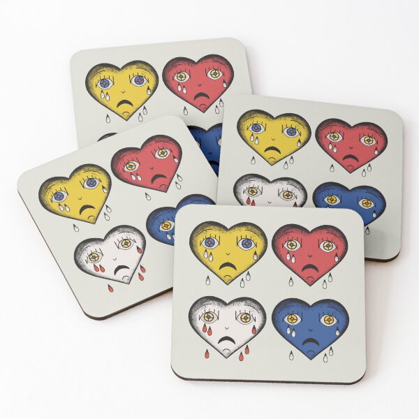 Item preview, crying heart tattoo pattern  designed and sold by lapyear.