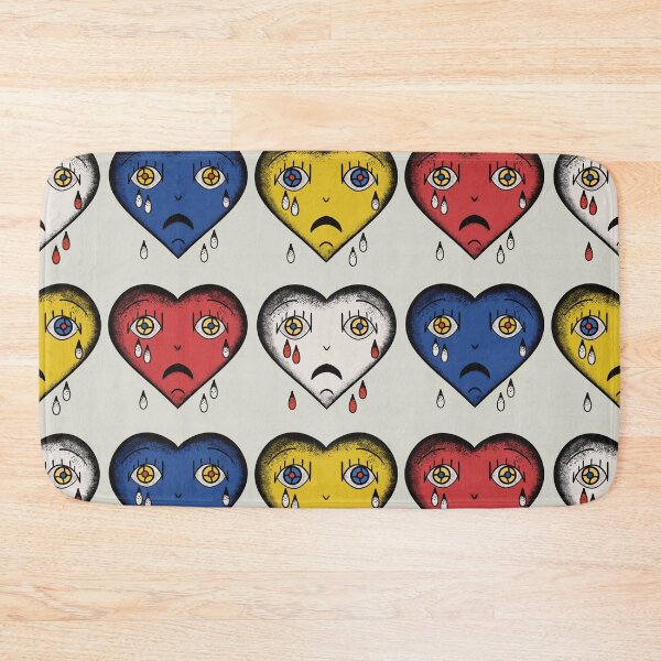 Item preview, crying heart tattoo pattern  designed and sold by lapyear.
