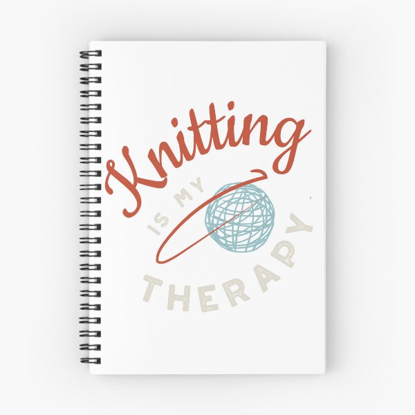 Item preview, Knitting is My Therapy designed and sold by whyitsme.