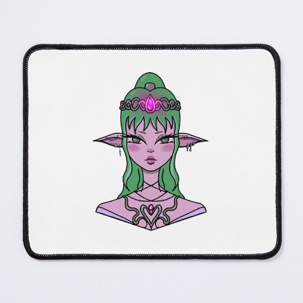 Item preview, pink and green elf designed and sold by nopurpp.