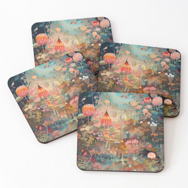 Item preview, Abstract Fantasy Landscape designed and sold by rudekitten.