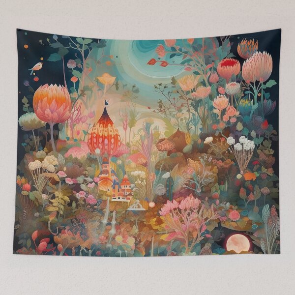 Item preview, Abstract Fantasy Landscape designed and sold by rudekitten.