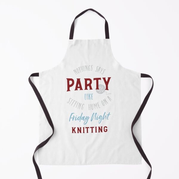 Item preview, Funny Knitting Saying Friday Night Knitting designed and sold by whyitsme.