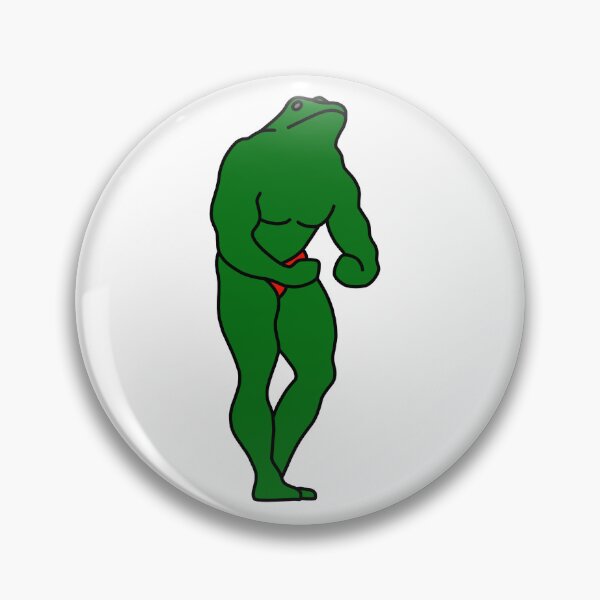 Item preview, Bodybuilder Frog 2 designed and sold by James-D-Evans.
