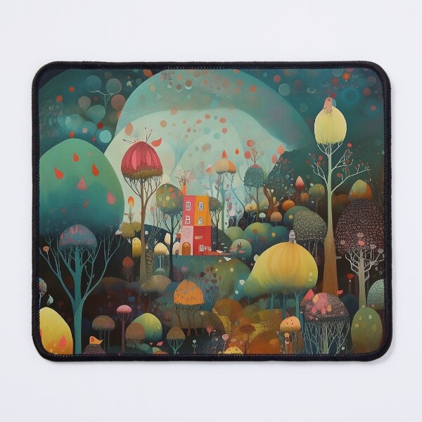 Item preview, Abstract Fantasy Landscape designed and sold by rudekitten.