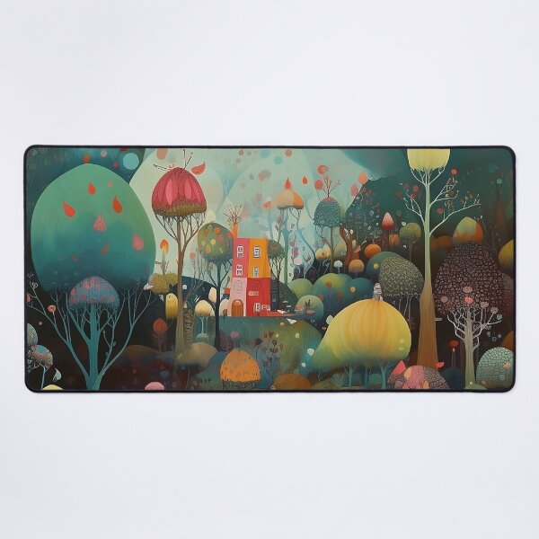 Item preview, Abstract Fantasy Landscape designed and sold by rudekitten.
