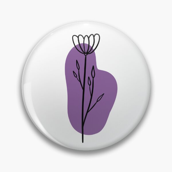 Item preview, Color blob floral #17 designed and sold by LMockingbirdArt.